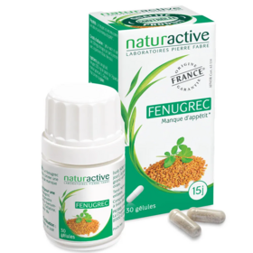 Naturactive Fenugrec 30 gélules – stimulant d’appétit naturel