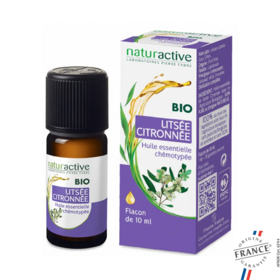 Naturactive Huile Essentielle Litsee Citronnee BIO 10 ml