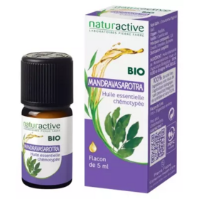 Naturactive Huile essentielle Mandravasarotra bio 5 ml – huile essentielle respiration