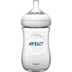 NATURAL - PP - Biberon + 1 mois + Tétine - 260 ml