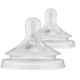 NATURAL RESPONSE - Tétine 0 mois+ - T1 - Lot de 2 Tétines