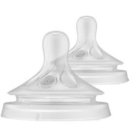 NATURAL RESPONSE - Tétine Silicone 6 mois+ - Lot de 2 Tétines