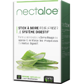 NECTALOE - Aloé vera à Boire - 20 sticks