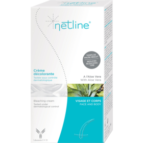 NETLINE - Crème Décolorante Visage & Corps - 20 ml