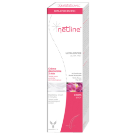 NETLINE - Crème Dépilatoire 3 minutes Corps - 150 ml