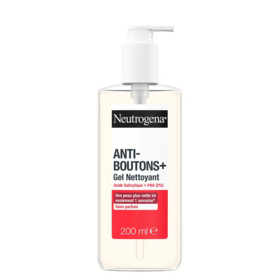 Neutrogena Anti-Bouton+ Gel nettoyant acide salicylique 200 ml + PHA 2%