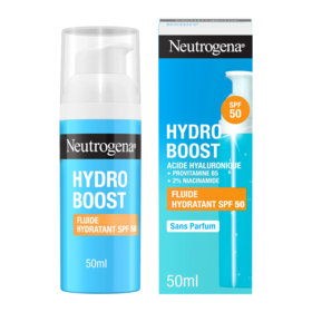 Neutrogena Hydro Boost fluide hydratant SPF50 sans parfum 50ml