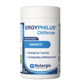 Nutergia Ergyphilus Défense Probiotiques Immunité 60 gélules