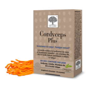 New Nordic Cordyceps Plus Résistance du corps et tonique sexuel 30 comprimés