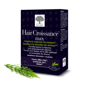 New Nordic Hair Croissance max 60 comprimés