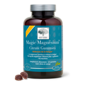 New Nordic Magic Magnésium Citrate Gummies – magnésium à mâcher x60