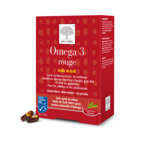New Nordic Omega 3 rouge 60 gélules