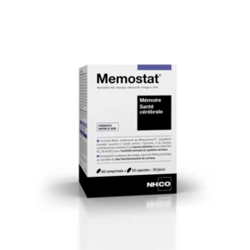 NHCO Memostat Mémoire et Santé cérébrale 60 comprimés + 30 capsules