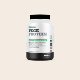 NHCO Nutrition Vege Protein Cappuccino 750 g – Protéines végétales complètes pour la masse musculaire et la récupération