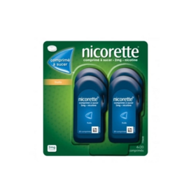 Nicorette 2 mg Fruits 80 comprimé à sucer