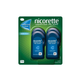 Nicorette 2 mg Menthe Intense 80 comprimés