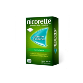 Nicorette 2 mg  Menthe Fraîche 30 gommes