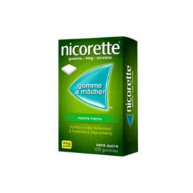 Nicorette 4 mg Menthe Fraîche 105 gommes