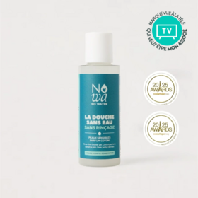Nowa No Water Gel Douche Sans Rinçage – Douche sans eau visage & corps 100 ml