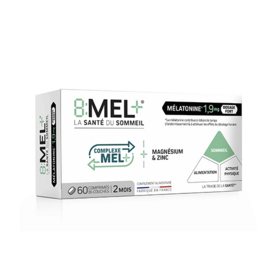 8:MEL+ Mélatonine 1,9mg 60 Comprimés