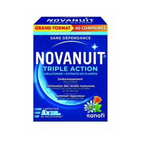 Novanuit Triple Action 60 comprimés