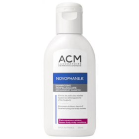 ACM Novophane.K Shampooing Antipelliculaire 125 ml — shampooing états squameux sévères pellicules rebelles