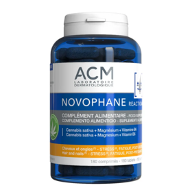 ACM Novophane Reactional 180 comprimés – Chute de cheveux réactionnelle, stress et fatigue