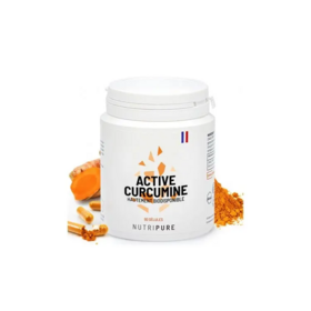 Nutripure active curcumine 90 gélules — complément antioxydant anti-inflammatoire naturel