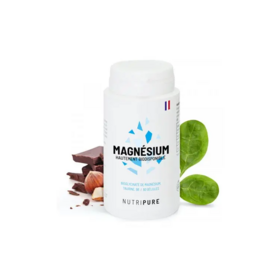 Nutripure Magnésium Taurine B6 60 gélules — complément anti-fatigue stress énergie
