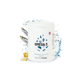 Nutripure omega 3 epax concentré — complément santé cœur cerveau vision