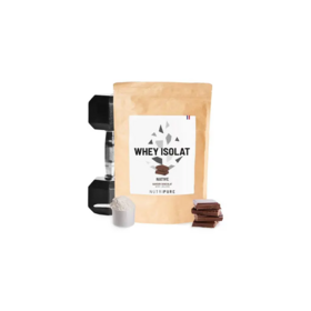 Nutripure Whey Isolate Native Chocolat 750 g — protéine haute qualité pour prise de muscle