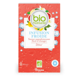 Bio Nutrisanté Infusion Froide Détox 20 sachets