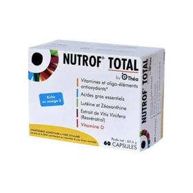 Nutrof total visée oculaire 60 capsules complément alimentaire vision
