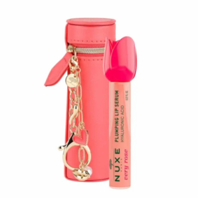Nuxe Very Rose Sérum Lèvres Repulpant avec Étui & Charms Édition Limitée 8 ml – Soin repulpant hydratant pour des lèvres sublimées