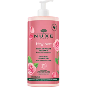 Nuxe Very Rose gelée de douche douceur 750ml – nettoyant corps apaisant eau florale de rose