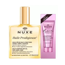 Nuxe Huile Prodigieuse 100 ml + Hair Prodigieux Shampoing