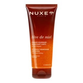 Nuxe Rêve de miel gommage gourmand nourrissant 200ml – gommage corps peau sèche exfoliant nourrissant