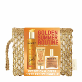 Nuxe Sun La routine de l'été – coffret protection solaire et éclat doré