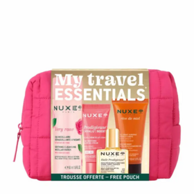 Nuxe Trousse Mes Essentiels de Voyage – Routine Beauté Nomade – 4 soins visage & corps