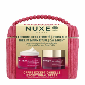 Nuxe Merveillance Lift Vanity Routine Lift & Fermeté Jour et Nuit – Coffret anti-âge global rides et fermeté