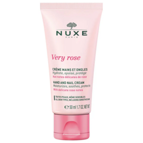 Nuxe Very Rose Crème mains et ongles 50 ml - Apaisante à l'extrait de rose