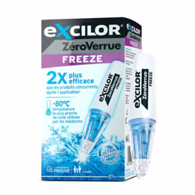 Excilor ZéroVerrue Freeze Excel stylo cryothérapie verrues mains et pieds