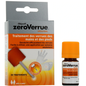 Mylan Objectif ZeroVerrue solution 5 ml – traitement verrues mains et pieds