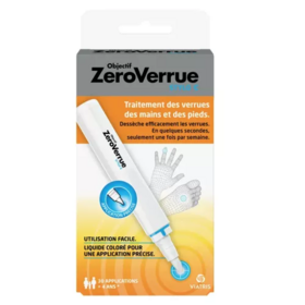 Viatris Objectif Zero verrues stylo 3 ml – traitement verrues mains et pieds