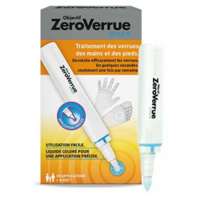 Mylan Objectif ZeroVerrue stylo C 3 ml — traitement efficace des verrues