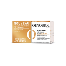 Oenobiol Sun expert Préparation solaire accélérée 2x15 capsules