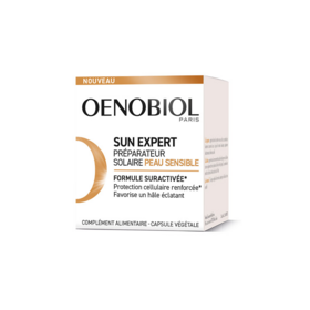 Oenobiol Sun Expert Préparateur Solaire Peau Sensible 30 Capsules