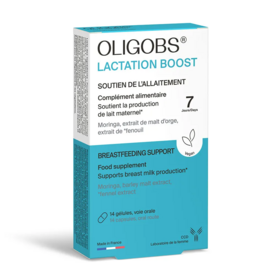 Oligobs Lactation Boost soutien de l'allaitement 14 gélules