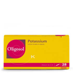Oligosol Potassium 28 ampoules