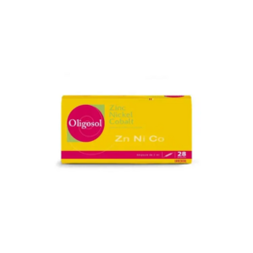 Oligosol Zinc Nickel Cobalt solution buvable 28 ampoules